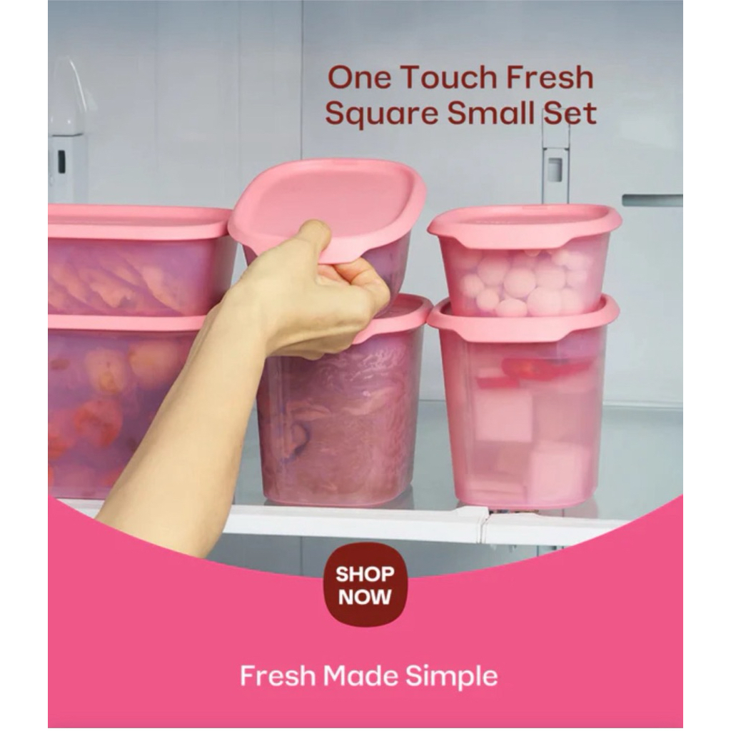 เซ็ตภาชนะบรรจุอาหาร Tupperware One Touch Fresh Basic (1ใบ)