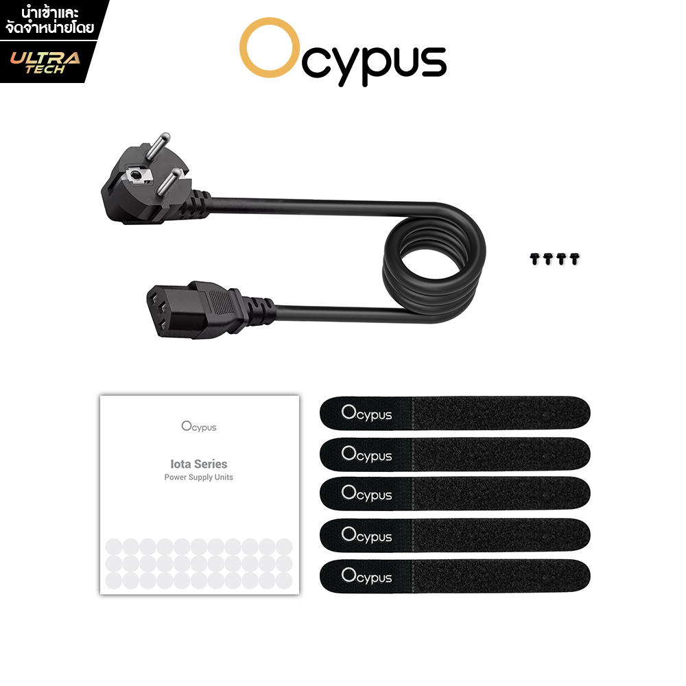 OCYPUS IOTA P850 BLACK 80PLUS GOLD (Power Supply / พาวเวอร์ซัพพลาย) - รูปที่ 3