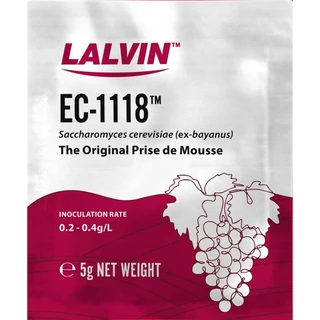 ยีสต์หมักไวน์ ทำไวน์ LALVIN 71B/ 71B-1122 EC-1118 K1V-1116