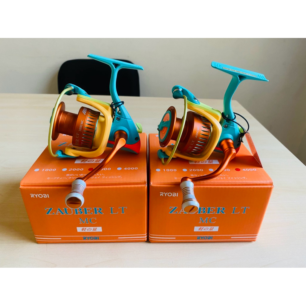 Ryobi Zauber MC เป็นรอกรุ่นใหม่ล่าสุด ปี 2025 (สีพาสเทล) งานเหยื่อปลอม งานสวายแข่ง งานหน้าดิน ไม่ควรพลาด