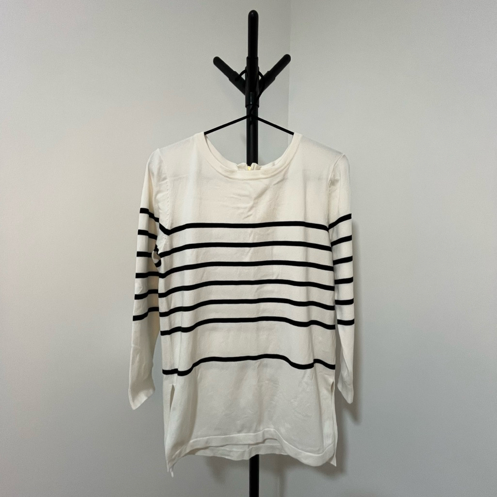 🩷 เสื้อกันหนาวมือสอง คอกลม แขนยาว ป้าย Espada