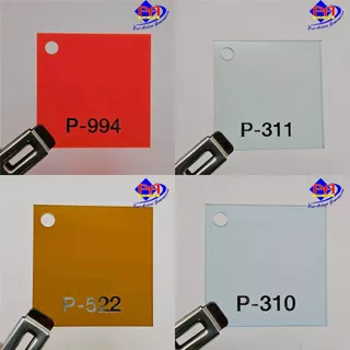 แผ่นอะคริลิคสีใส หนา3มิล Panglas ขนาด30*30cm.