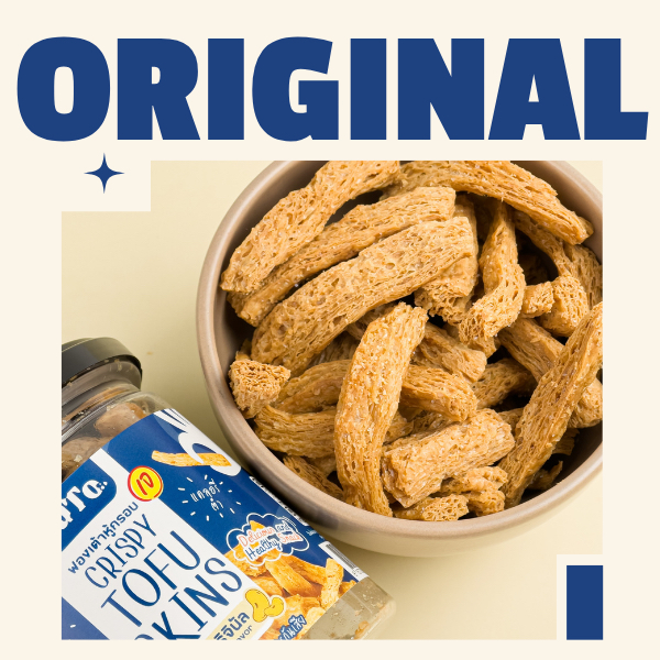 (กดติดตามร้านรับคูปองส่วนลด)  FUTO ฟูโตะ ฟองเต้าหู้พรีเมียมกรอบ ขนมเพื่อสุขภาพ รสออริจินัล ORIGINAL