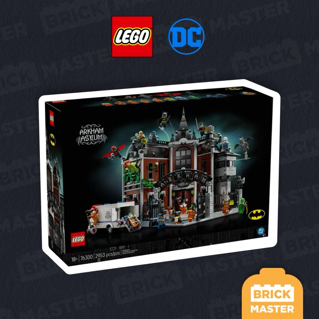 LEGO BATMAN 76300 : Arkham Asylum™ (เลโก้แท้ แบทแมน โรงพยาบาล อาร์คแฮม)