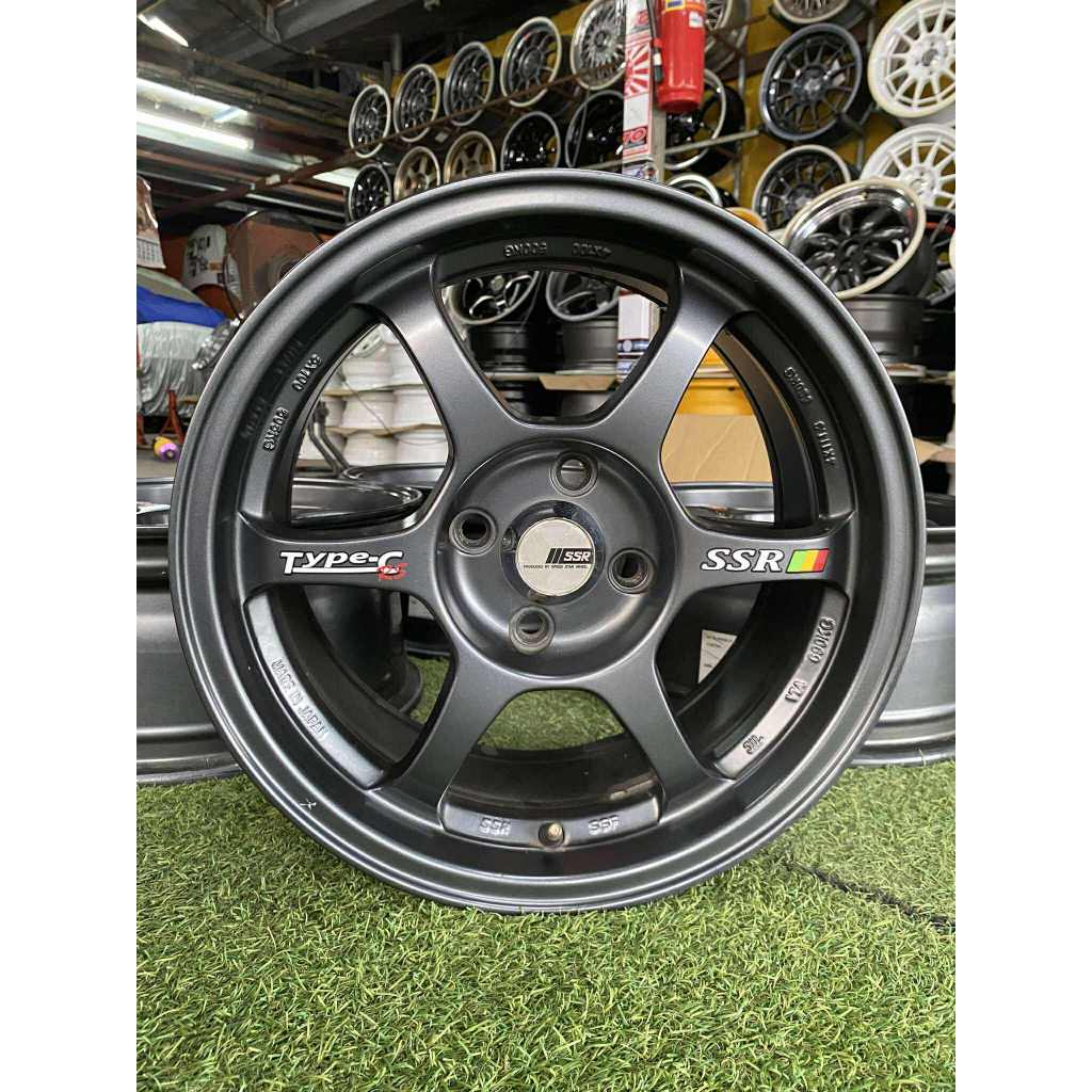 ล้อมือสองขอบ15 SSR 15/7/35 วงละ 1725(ต่อวง)ล้อสีเดิมโรงงาน4/100