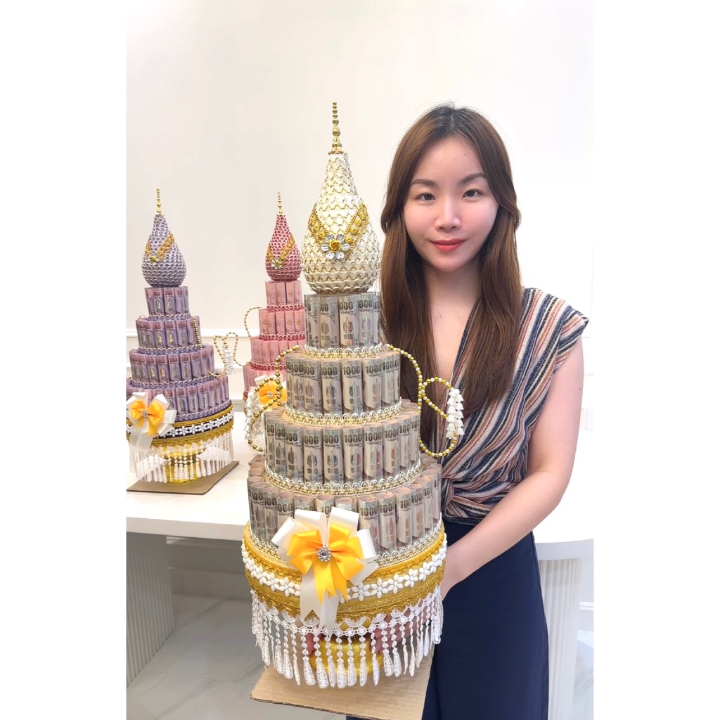 พุ่มกฐิน เสียบเงิน ทอดกฐิน พานพุ่มกฐิน ต้นใหญ่ 4 ชั้น 5 ชั้น ชั้น งานสวย พรีเมี่ยม ต้นกฐิน พุ่มผ้าป่า ต้นผ้าป่า