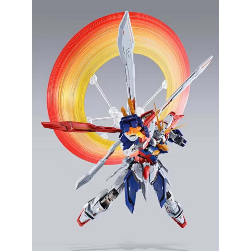 (P-Bandai) Metal Build MB God Gundam Second (Burning gundam) พร้อมส่ง กล่องน้ำตาลบุบ 1 จุด ตามภาพ