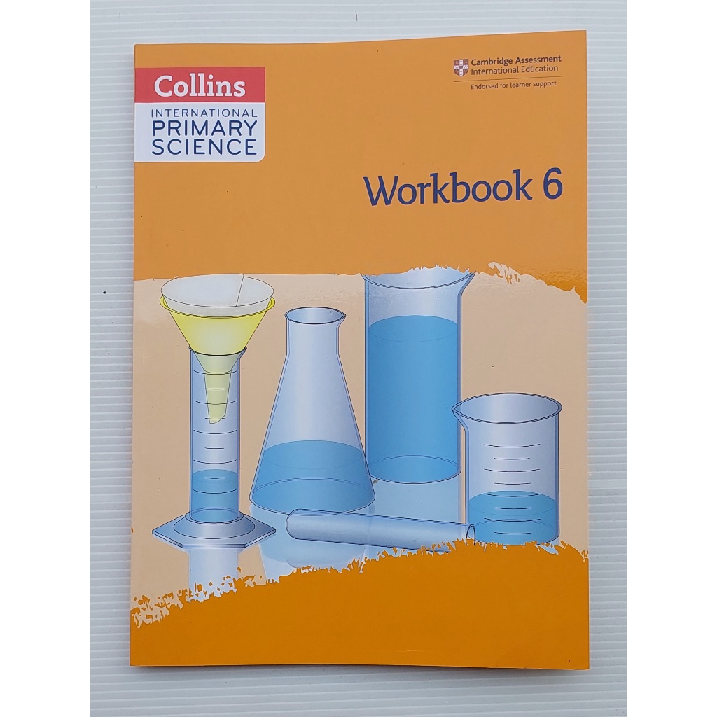 หนังสือ แบบฝึกหัด วิทยาศาสตร์6 Collins INTERNATIONAL PRIMARY SCIENCE Workbook6 84Page