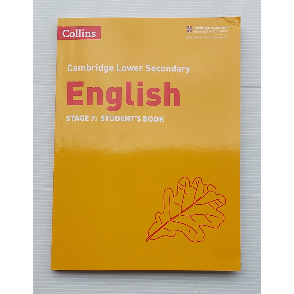 หนังสือ แบบเรียน มัธยมต้น ภาษาอังกฤษ7 Cambridge Lower Secondary English Stage7 STUDENT'S BOOK 217Page
