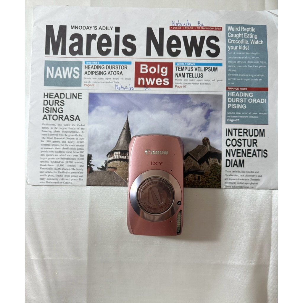 📸canon ixy 32 s 📸  Pink