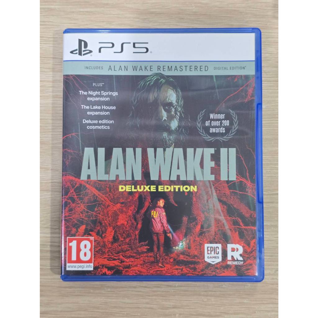 PS5 ALAN WAKE 2 DELUXE EDITION มี code alan wake ภาค 1 มือ2 Z2 (EU) ซับอังกฤษ พร้อมส่ง