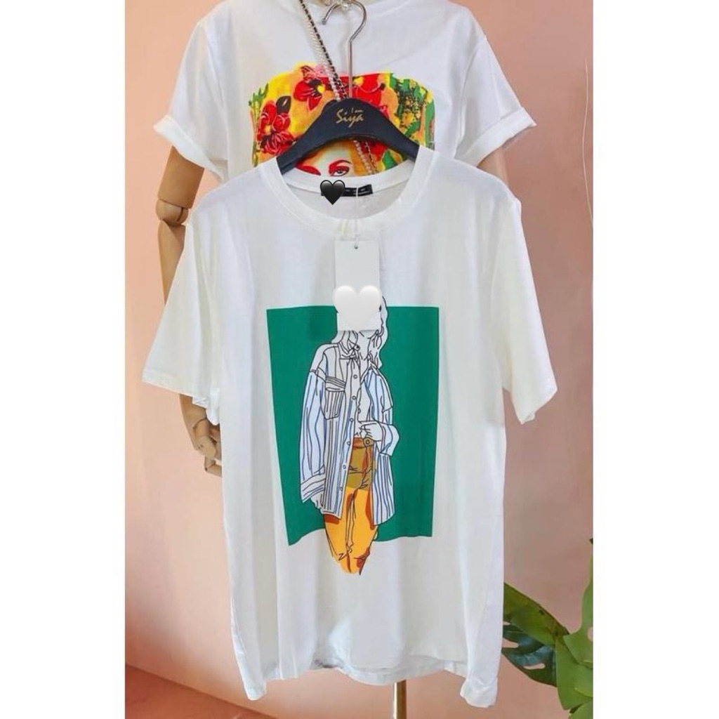 เสื้อยืด สกรีนฝังลาย งาน Yosita