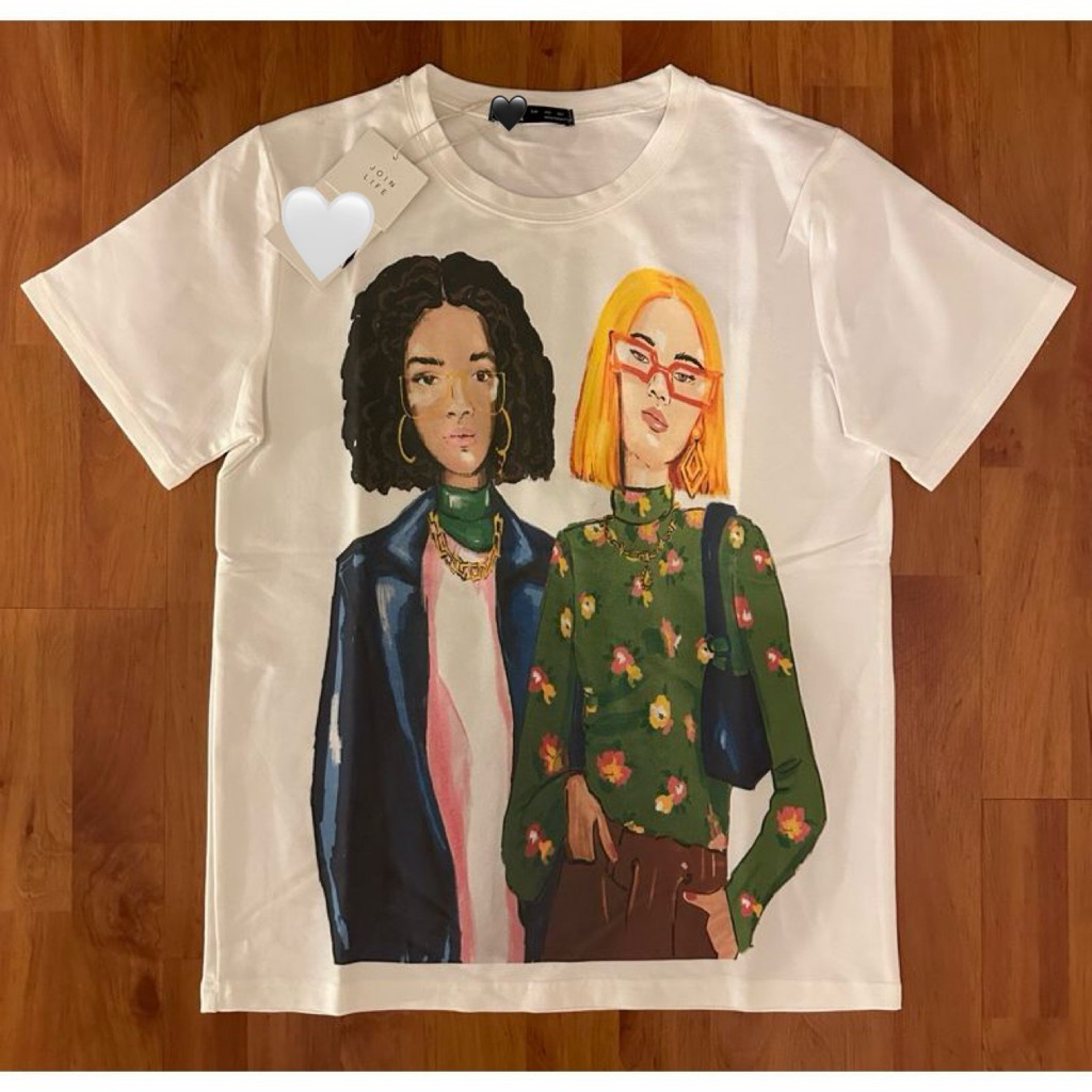 เสื้อยืด สกรีนฝังลาย งาน Yosita