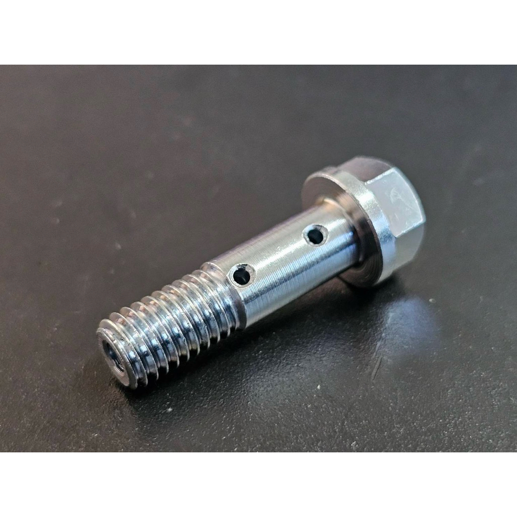 น็อตน้ำมัน2รู น็อตน้ำมัน M10x1.5 น็อตน้ำมันยาว น็อตน้ำมันDmax