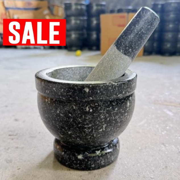 ครกหิน ครกหินแท้ 4/5/6/7/8/ นิ้ว  ครกตำน้ำพริก ครกหินอ่างศิลา ราคารวมสาก โรงงานโดยตรง