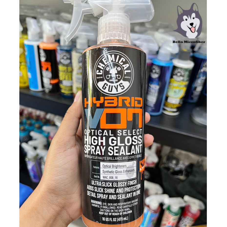 Chemical Guys Hybrid V7 Spray Sealant & Quick Detailer 16 oz สเปรย์แวกซ์เคลือบสี (ขวดจริง)