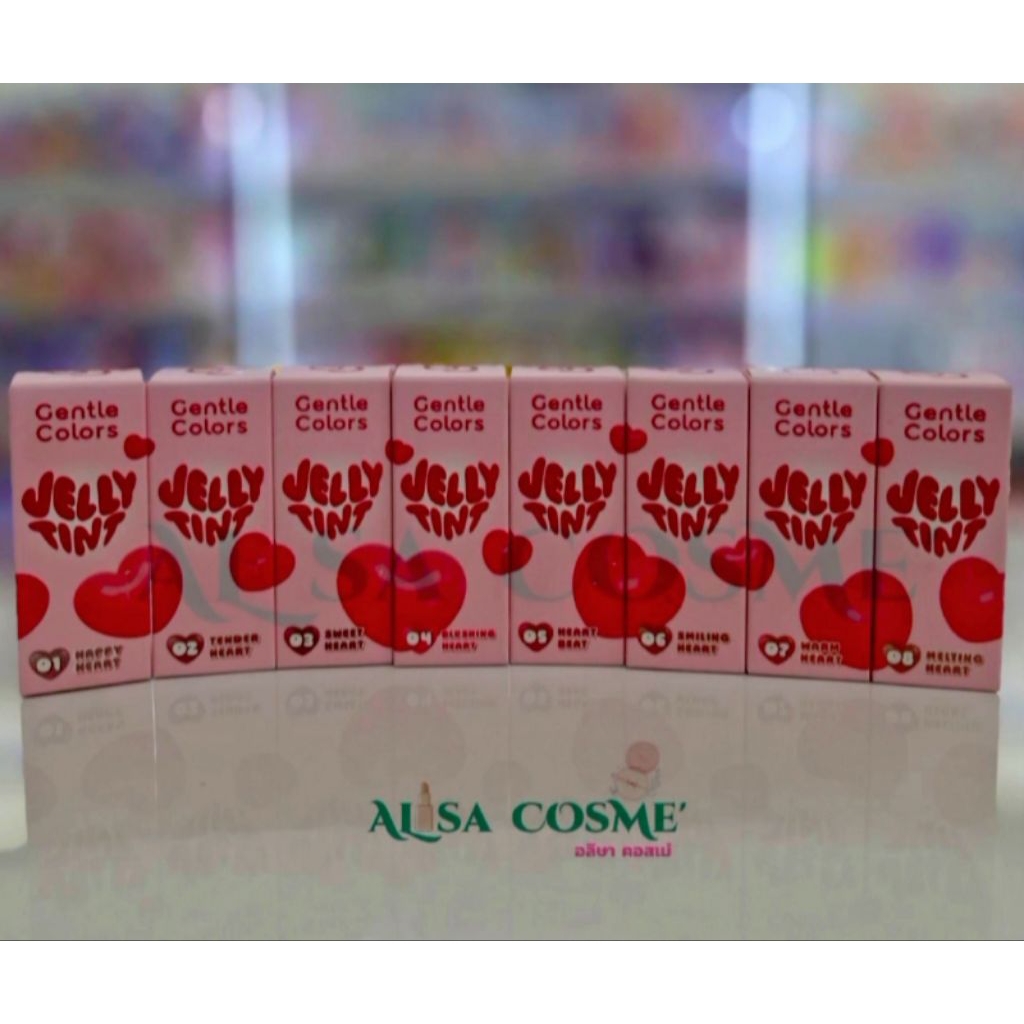 Gentle Colors Jelly ลิปทินต์ (Jelly Tint) ปริมาณ  2 กรัม/แท่ง