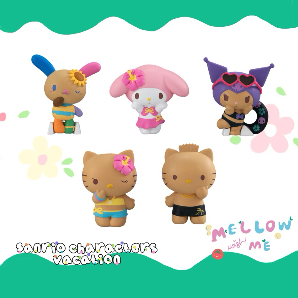 {พร้อมส่ง} Sanrio characters vacation⛱️🤿