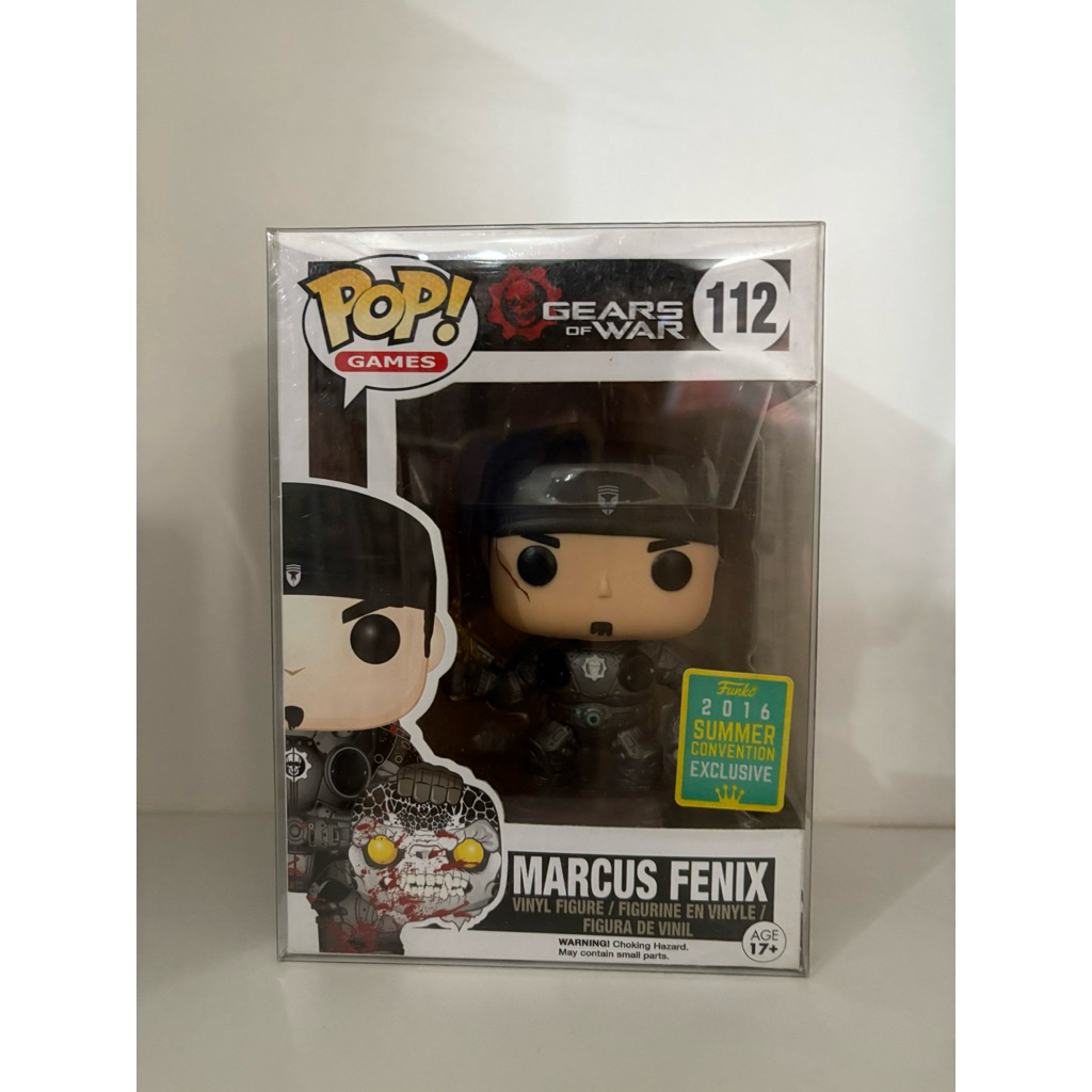 Funko Pop Marcus Fenix Gears of War SDCC Exclusive 112