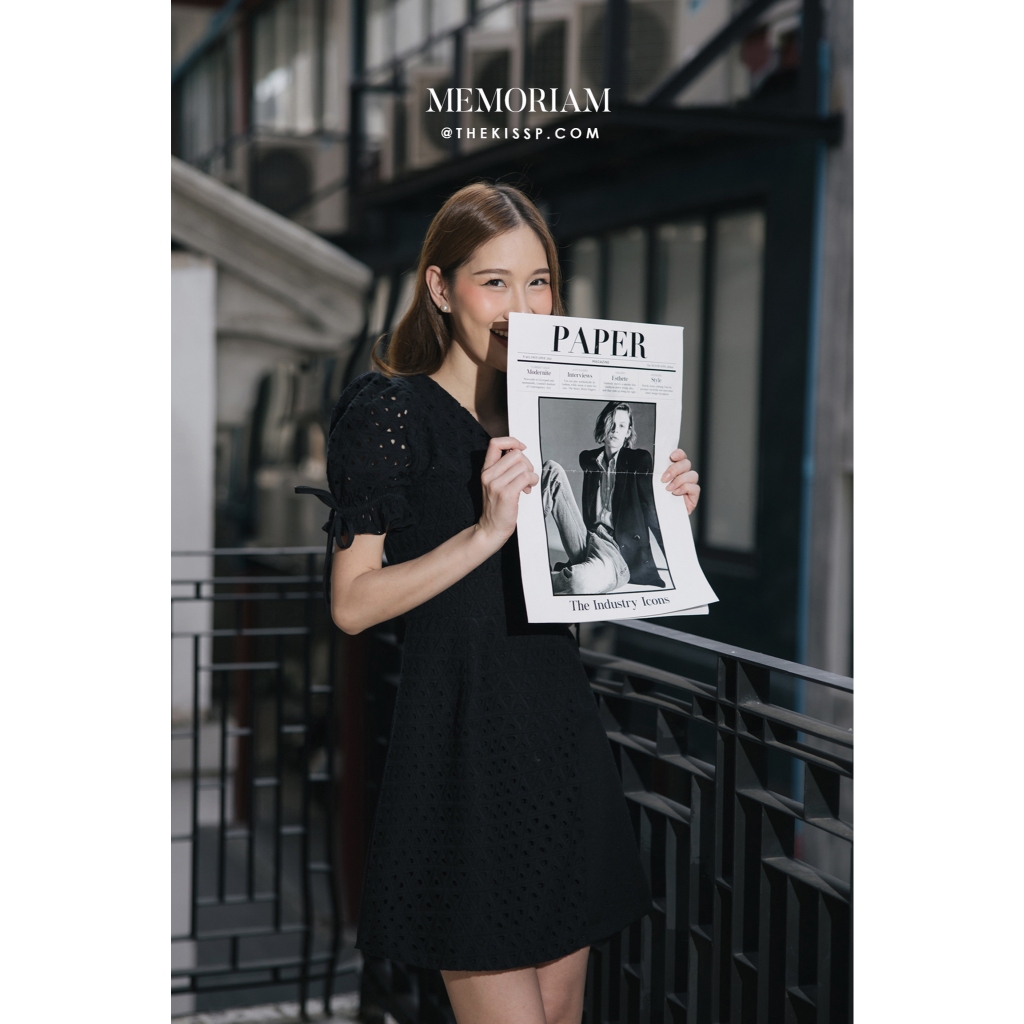 IN MEMORIAM' DRESS (SUPER IMMORTAL BLACK collection) - รูปที่ 2