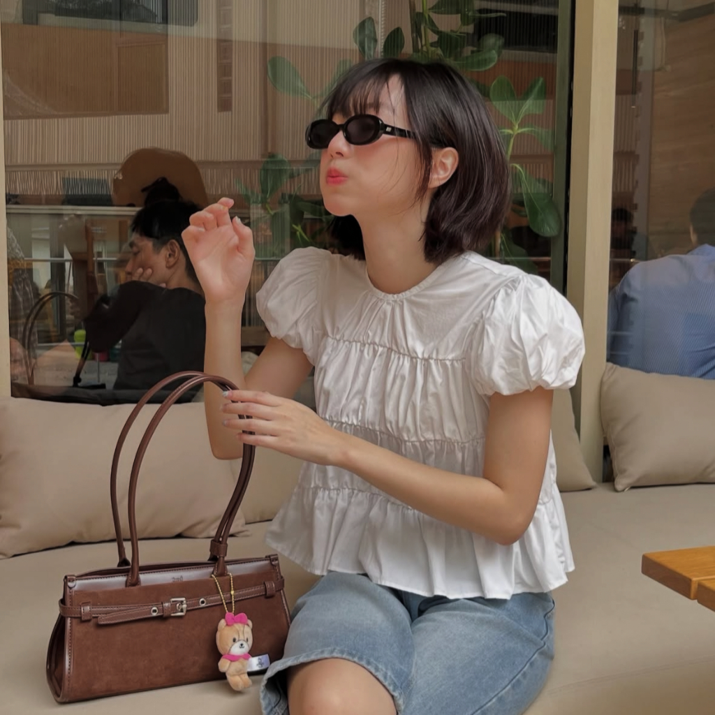 Kimmame - เสื้อ รุ่น Paradise Blouse 2 สี