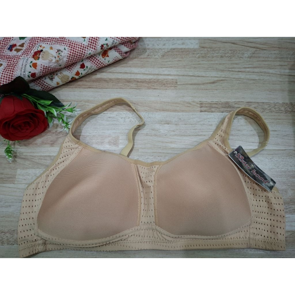 sister hood เสื้อชั้นใน ไร้โครง ฟองบาง ขนาด 36/80 มือหนึ่ง