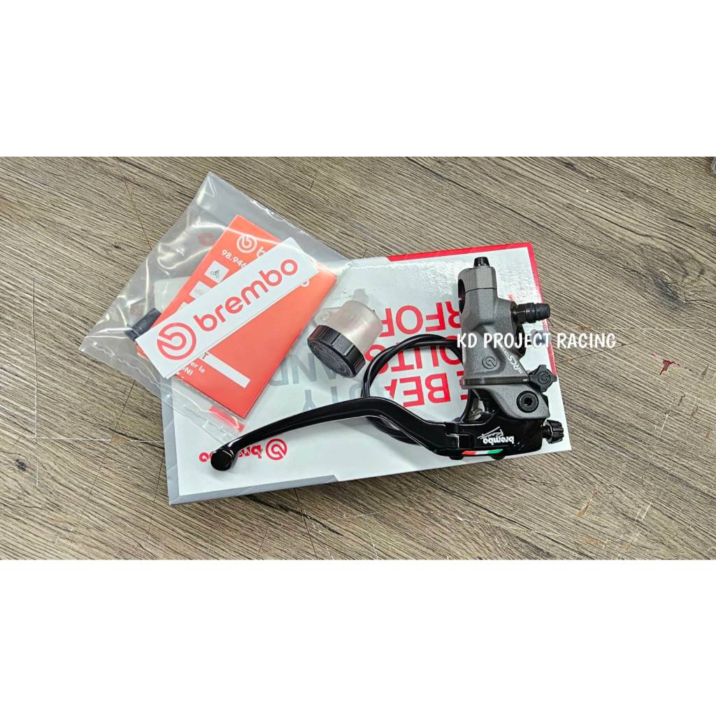 Brembo ข้างซ้าย 16+17,19 RCS Corsa Corta แท้ รวมกระปุก สวิทไฟเบรค ลวดยึดกระปุก ครบ - รูปที่ 2