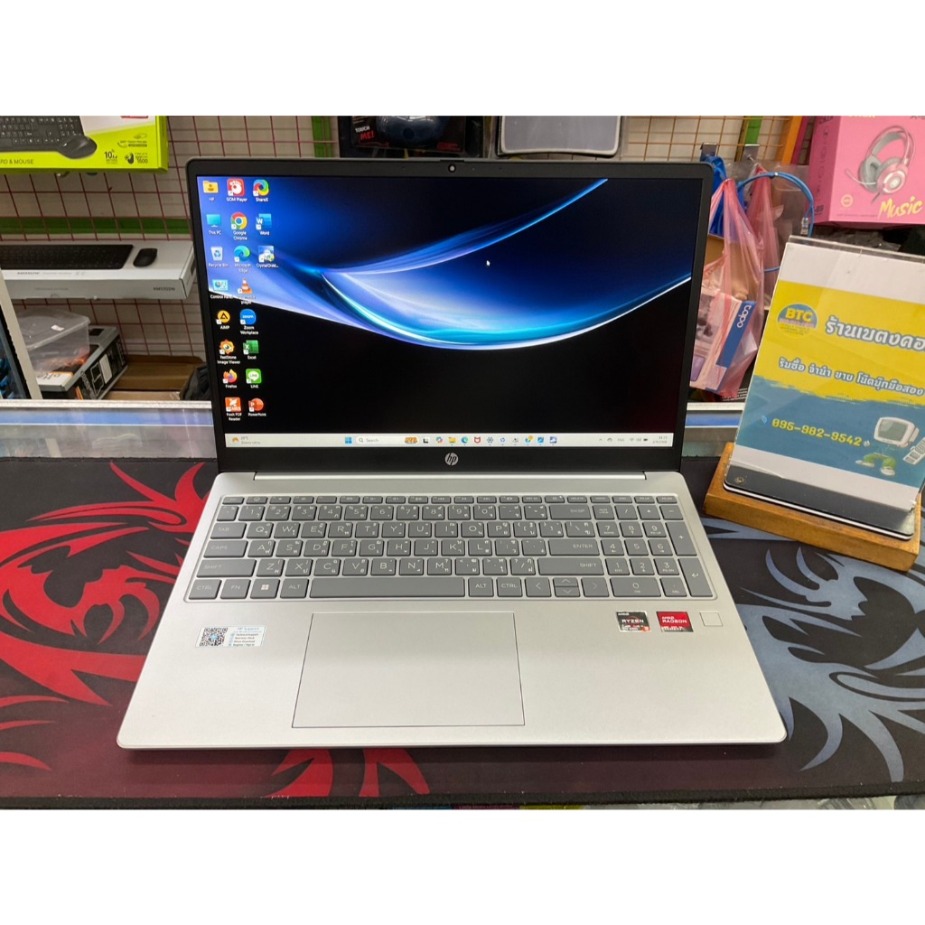 HP 15-fc0285AU มือสอง สภาพสวยมาก ใช้งานน้อย