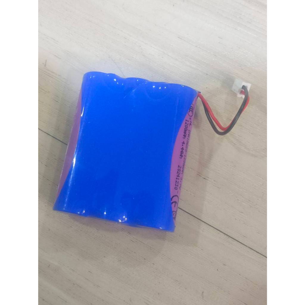 แบตเตอรี่แพ็คลิเธียม 18650 3S 12V 1200mAh พร้อมวงจรป้องกัน BMS สำหรับอุปกรณ์อิเล็กทรอนิกส์และงาน DIY ราคา ถูกที่สุด ดีลบีเคเค