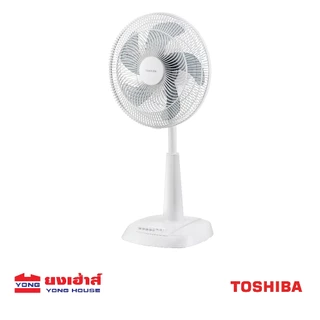 [ลดพิเศษ] TOSHIBA พัดลมสไลด์ 16 นิ้ว รุ่น F-ALC50TH ปรับระดับได้ 4 ระดับ โตชิบา พัดลมตั้งพื้น 5 ใบพัด พัดลมตั้งโต๊ะ