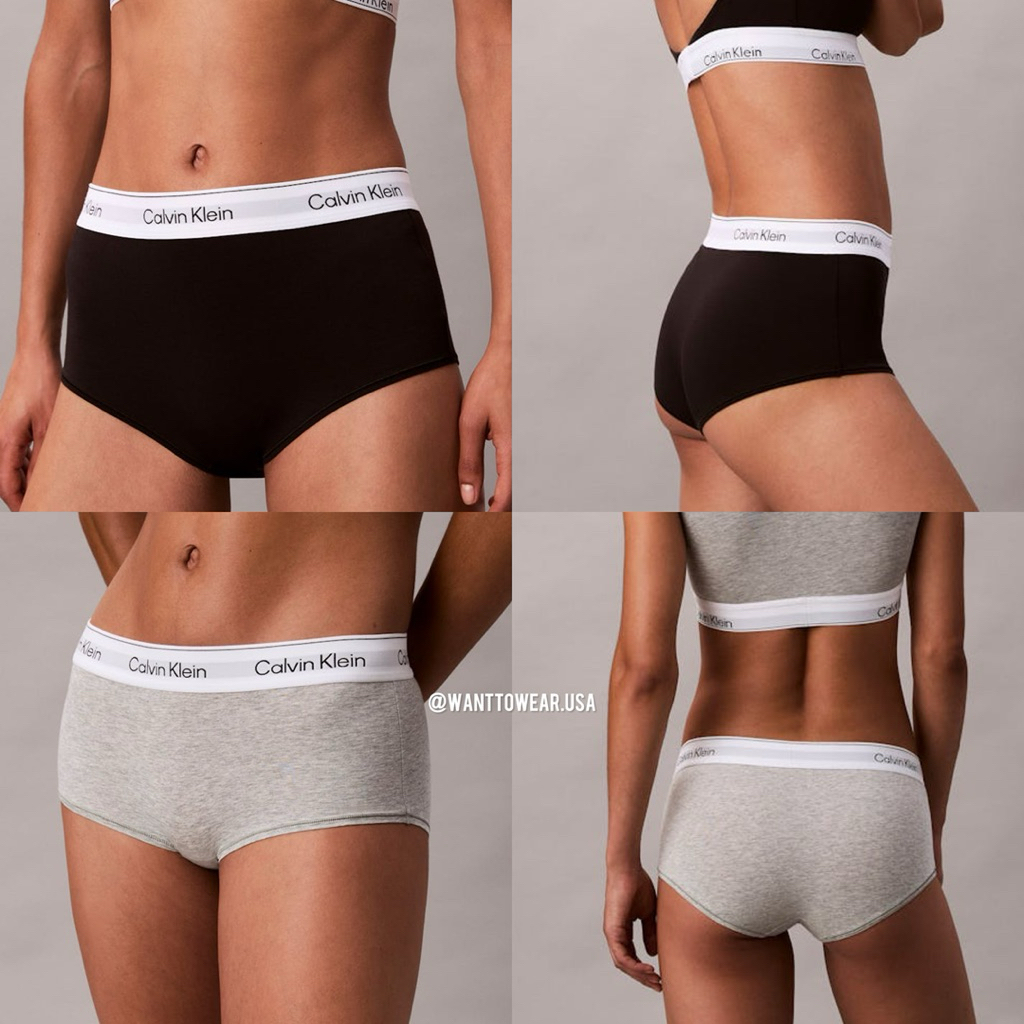 (พร้อมส่งแท้💯) กางเกงชั้นใน Cotton Modal Boyshort