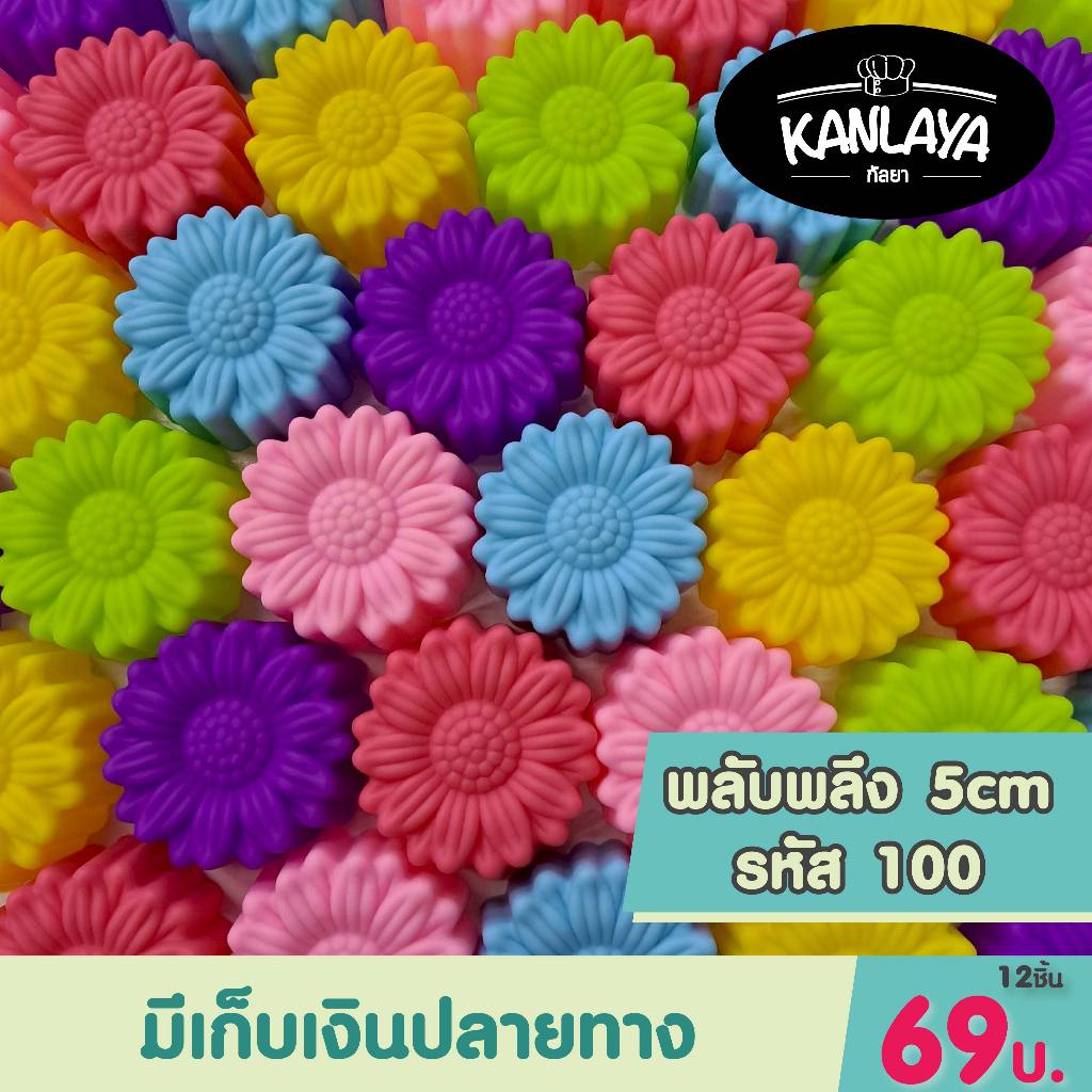 5cm (รหัส100) พลับพลึง (12 ชิ้น/1โหล) SKU : 104950