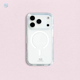 (พร้อมส่ง) 17 series (เคส Crystal - X **แบบแม่เหล็ก**) เคส Whale Indeed รุ่นกระจกใส กันรอยขีดข่วน รุ่น Premium สูงสุด