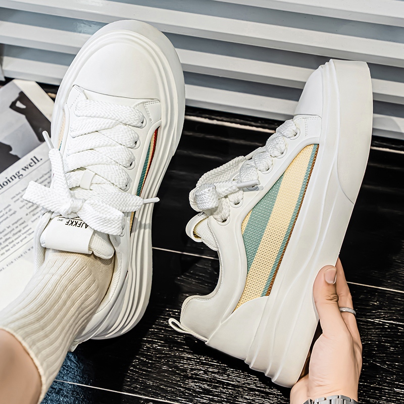 【Venous】2025 รองเท้าแฟชั่นสีดำสำหรับผู้ชาย รองเท้าผู้ชายยางตัดต่ำสำหรับผู้ชาย - รูปที่ 6