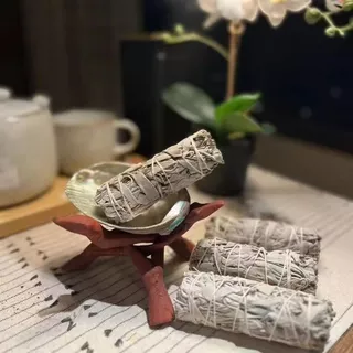 White Sage/Cedar/Rosemary🇺🇸เกรดพรีเมียม หอมมาก มัดสมุนไพรพลังงานจุดควัน ปรับพลังงาน ไล่พลังงานลบ