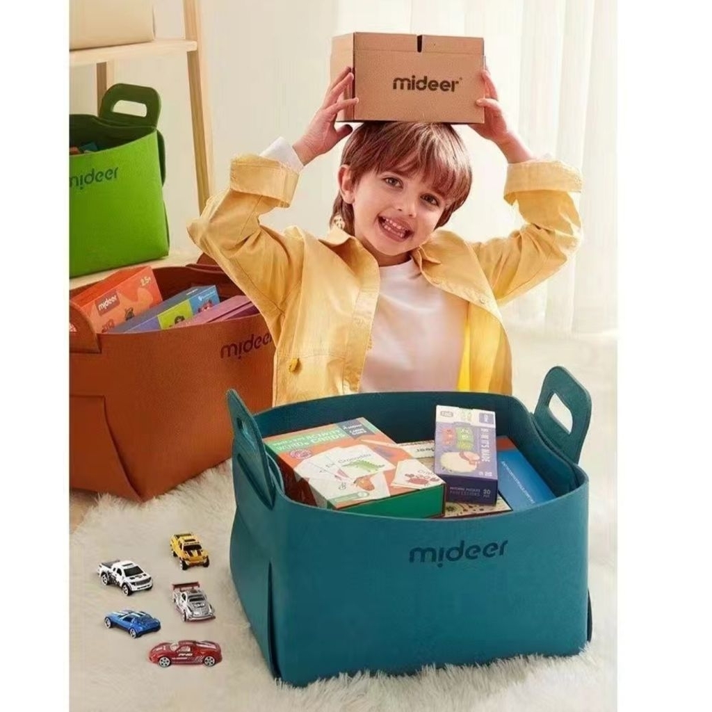 กล่องเก็บของ กล่องจัดระเบียบ กล่องเก็บของหลังรถ mideer