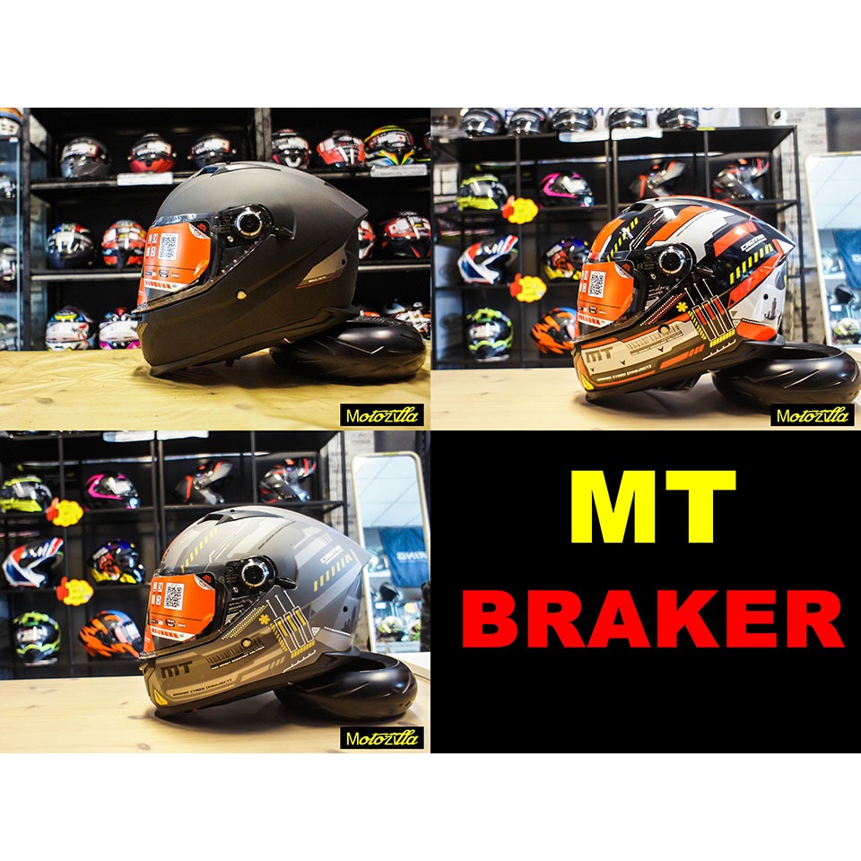 หมวกกันน็อค MT HELMETS รุ่น  BRAKER SV