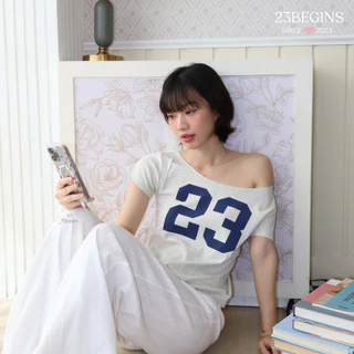 (Pre บางสีบางไซส์) Cotton Off Shoulder เสื้อปาดไหล่ผ้าคอตตอน 100% (862)