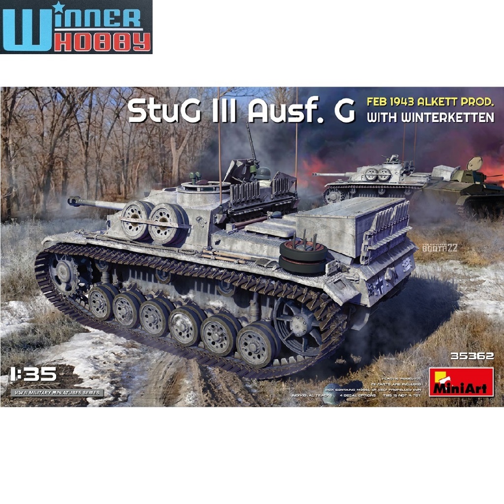 MiniArt 35362 StuG III Ausf. G Alkett Prod. October 1943 (1/35)