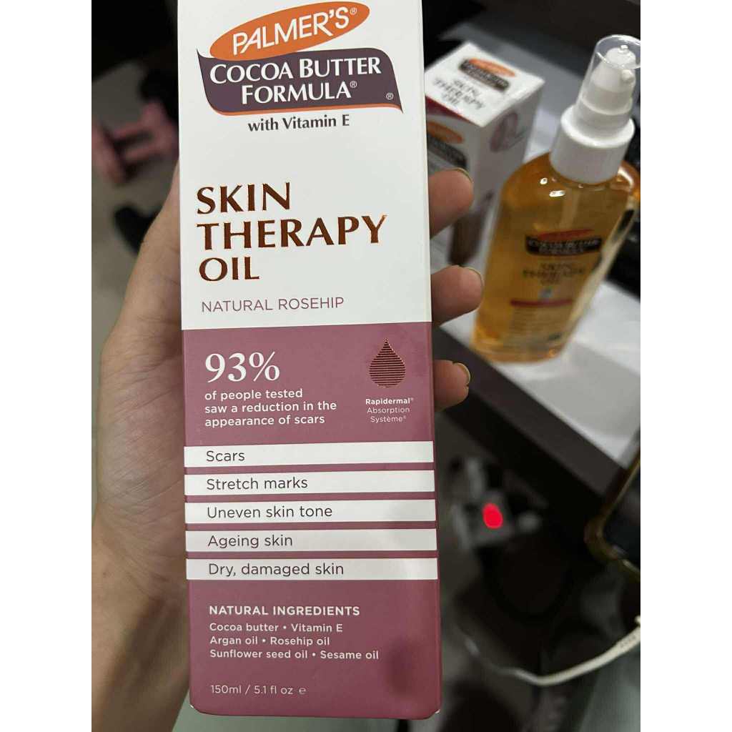 Palmer’s Skin Therapy Oil 60/150 ml. ลดความแห้งกร้าน ป้องกันและลดรอยแตกลาย จางลงภายใน 2 เดือน ปาล์มเมอร์ ออยล์ทาผิว ราคา ถูกที่สุด ดีลบีเคเค แกลเลอรีภาพที่ 6