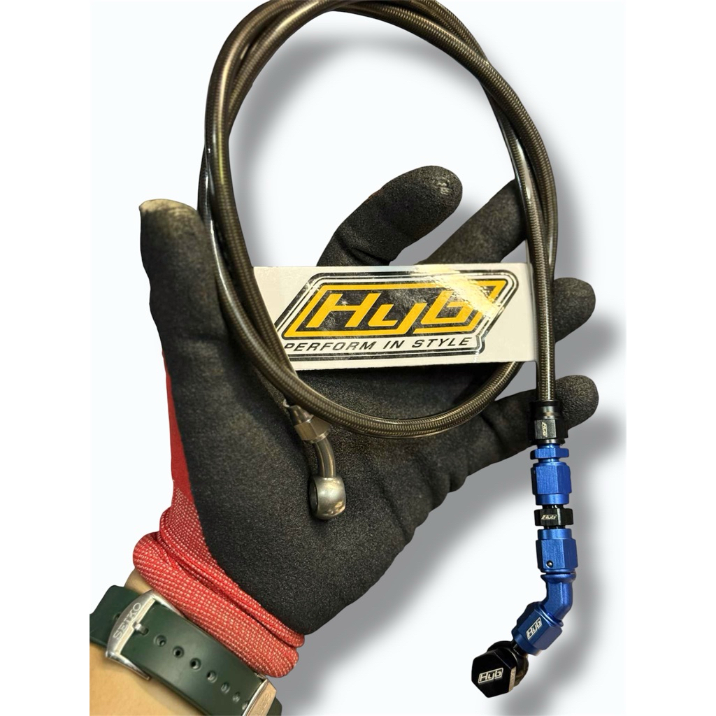 🔥สายเบรคHybข้อต่อพิเศษ สายElite แจ้งรุ่นรถทักแชท ใส่ได้ทุกรุ่นทุกปั๊ม รับประกันรั่วซึม 🔥