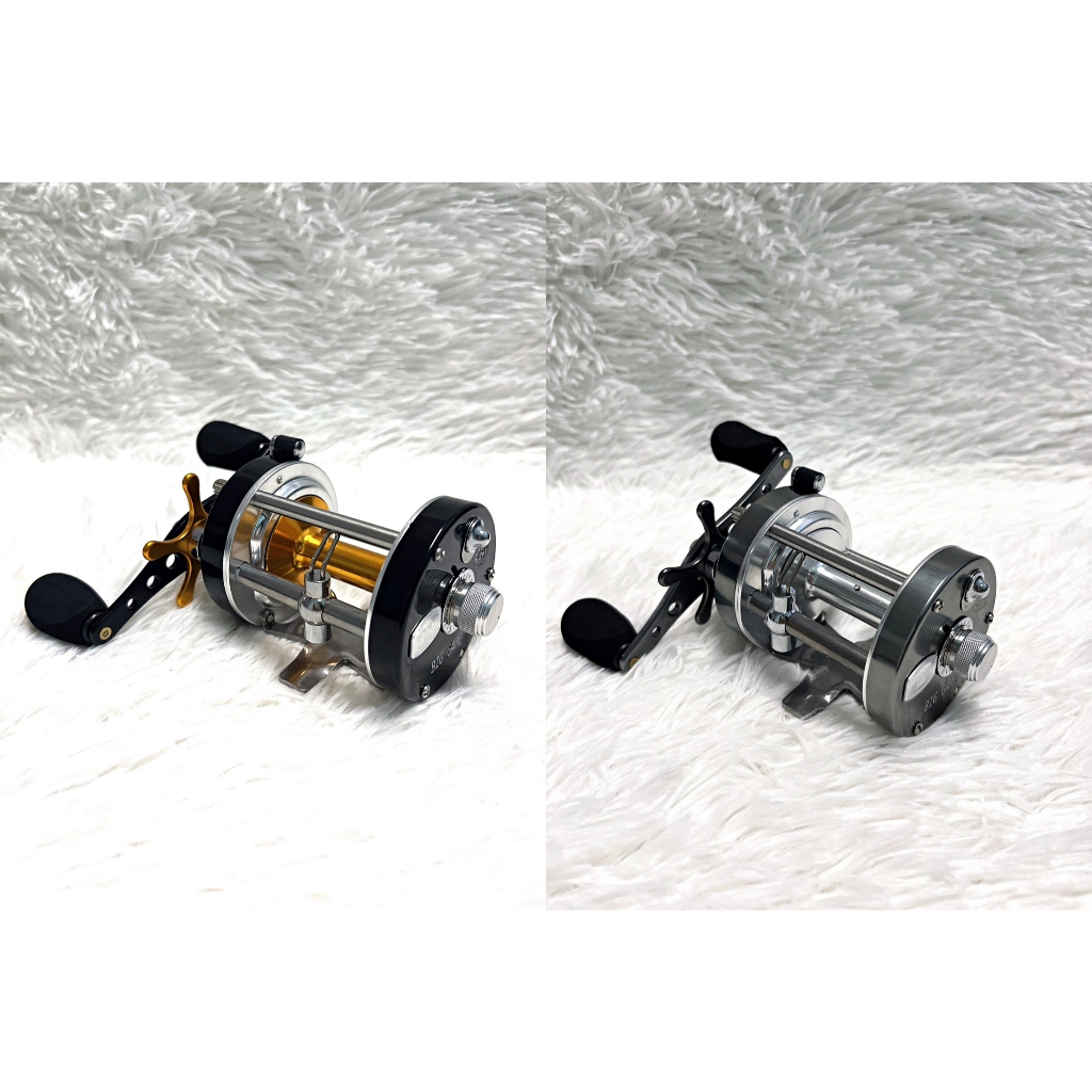 (ส่งไวจากไทย) รอกตกปลา/รอกเบททรงกลม เบอร์ 6000 หมุนขวา