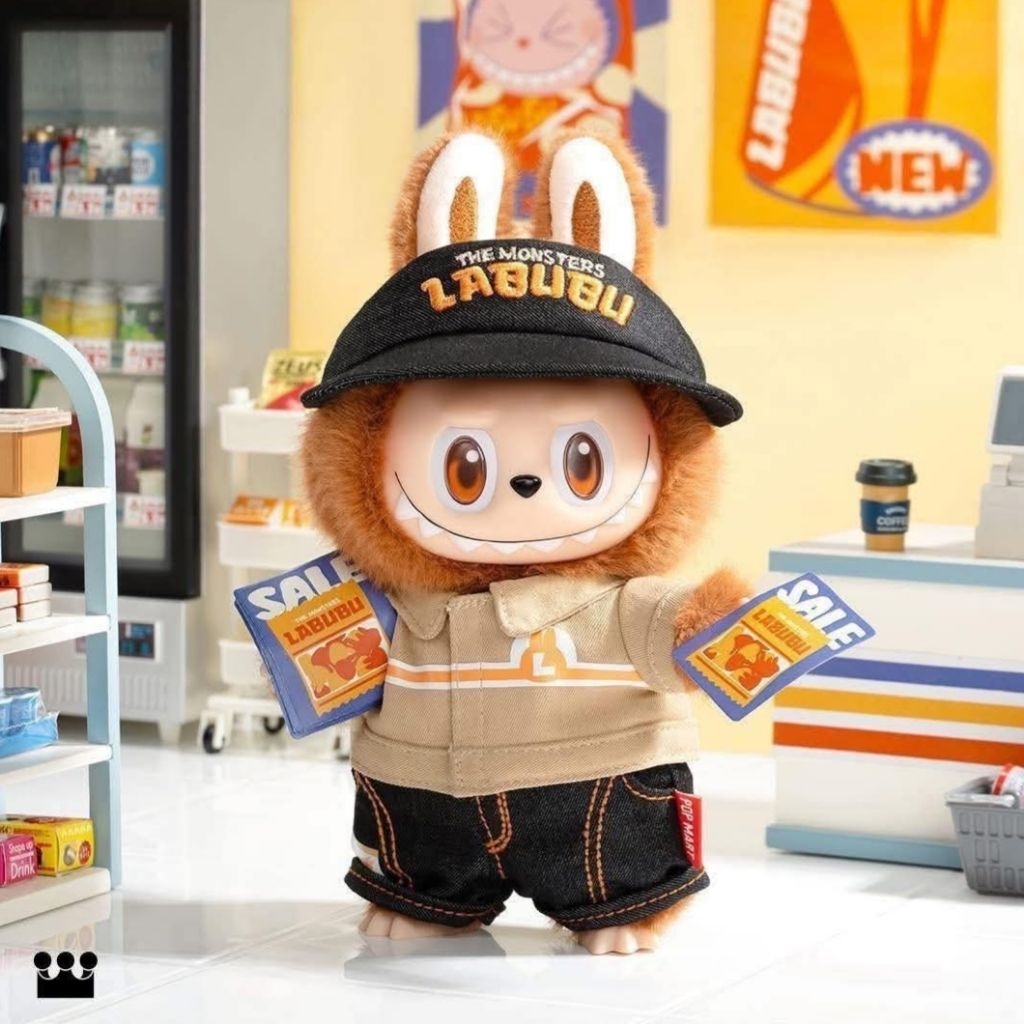 💥พร้อมส่ง💥พวงกุญแจ Labubu The Monsters Wacky Mart🛒