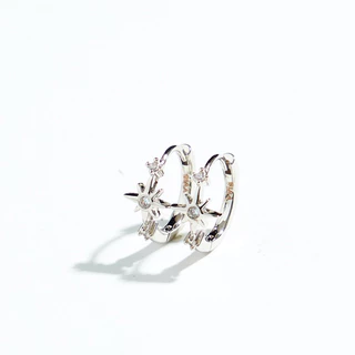 YVIS Judy Gem Hoop Earring