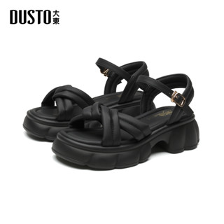 DUSTO รองเท้ารัดส้น เสริมส้น ฤดูกาล 2025 สไตล์เกาหลี หวานและ…