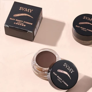 SVMY เจลเขียนคิ้วตลับ เนื้อครีม เกลี่ยง่าย กันน้ำ ติดทน ขนาด 6 กรัม 3 สี
