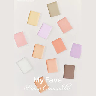 HOLIKA HOLIKA My Fave Piece Concealer 1.5g. คอนซีลเลอร์ 12เฉดสี ปกปิดทุกปัญหาผิว