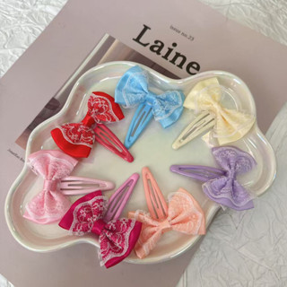 กิ๊บติดผมเด็ก โบว์ ลูกไม้ ดอกไม้ กิ๊บติดผมเด็กผู้หญิง เจ้าหญ…