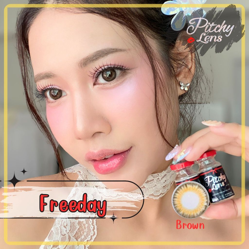 Pitchy Lens คอนแทคเลนส์  Freeday