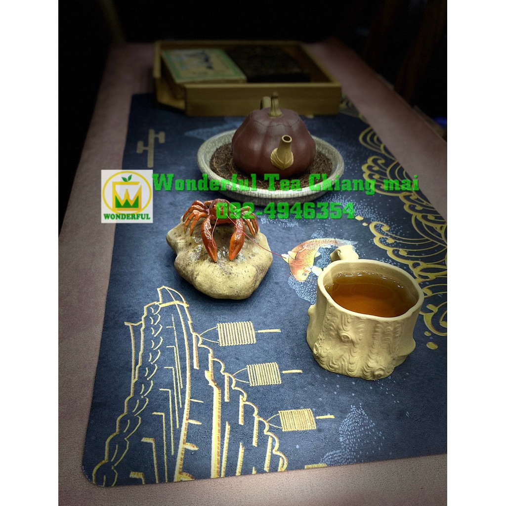 ปาไซ่ฉิงเหวียน(ผูเอ่อชาดิบ)ปี2013 รสชาติละมุนลิ้นนุ่มชุ่มคอ(กัมตี)ได้รสสัมผัสอูเมะ Ume ดอกบ๊วยหอมๆ